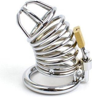 Steel Chastity Cage