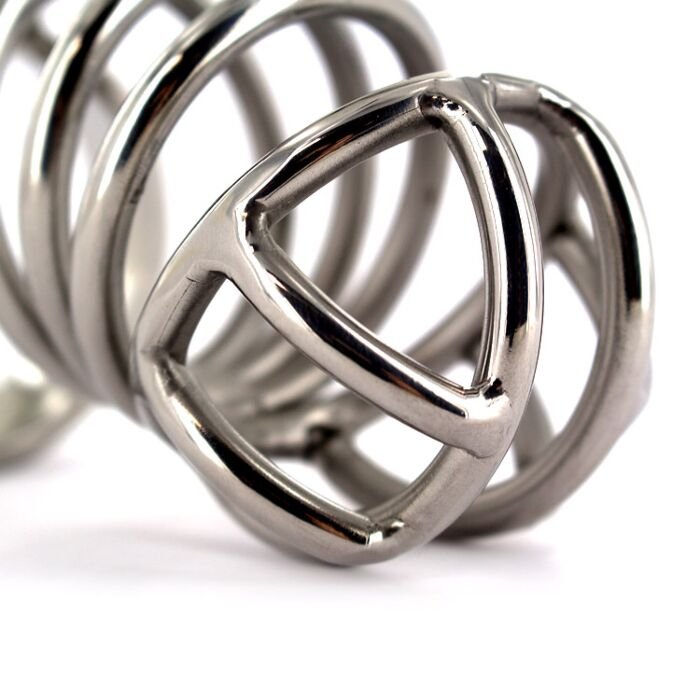 Silver Attica Small Chastity Cage Silver Attica Small Chastity Cage