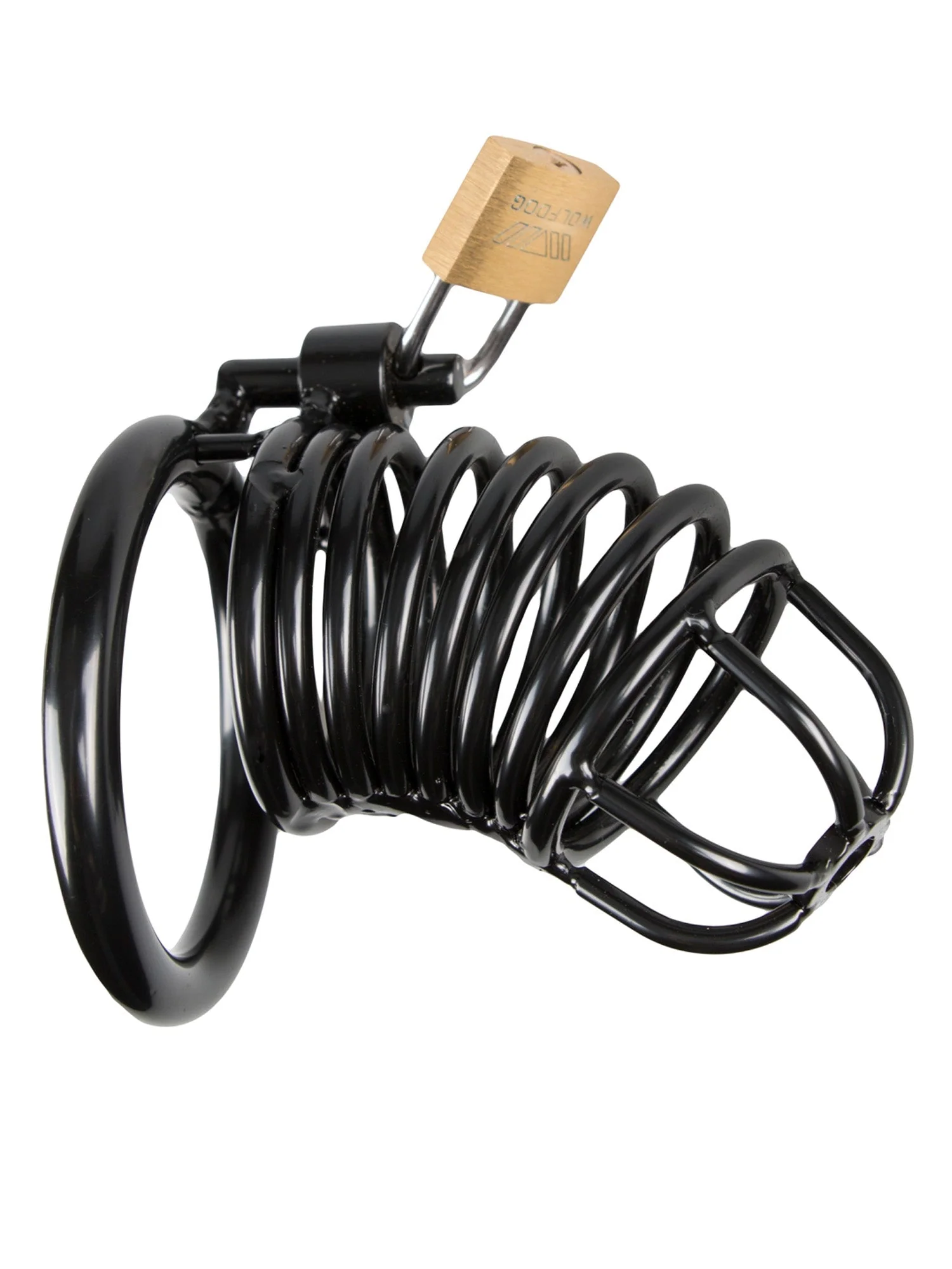 Penis Chastity Cage Black Metal Penis Chastity Cage