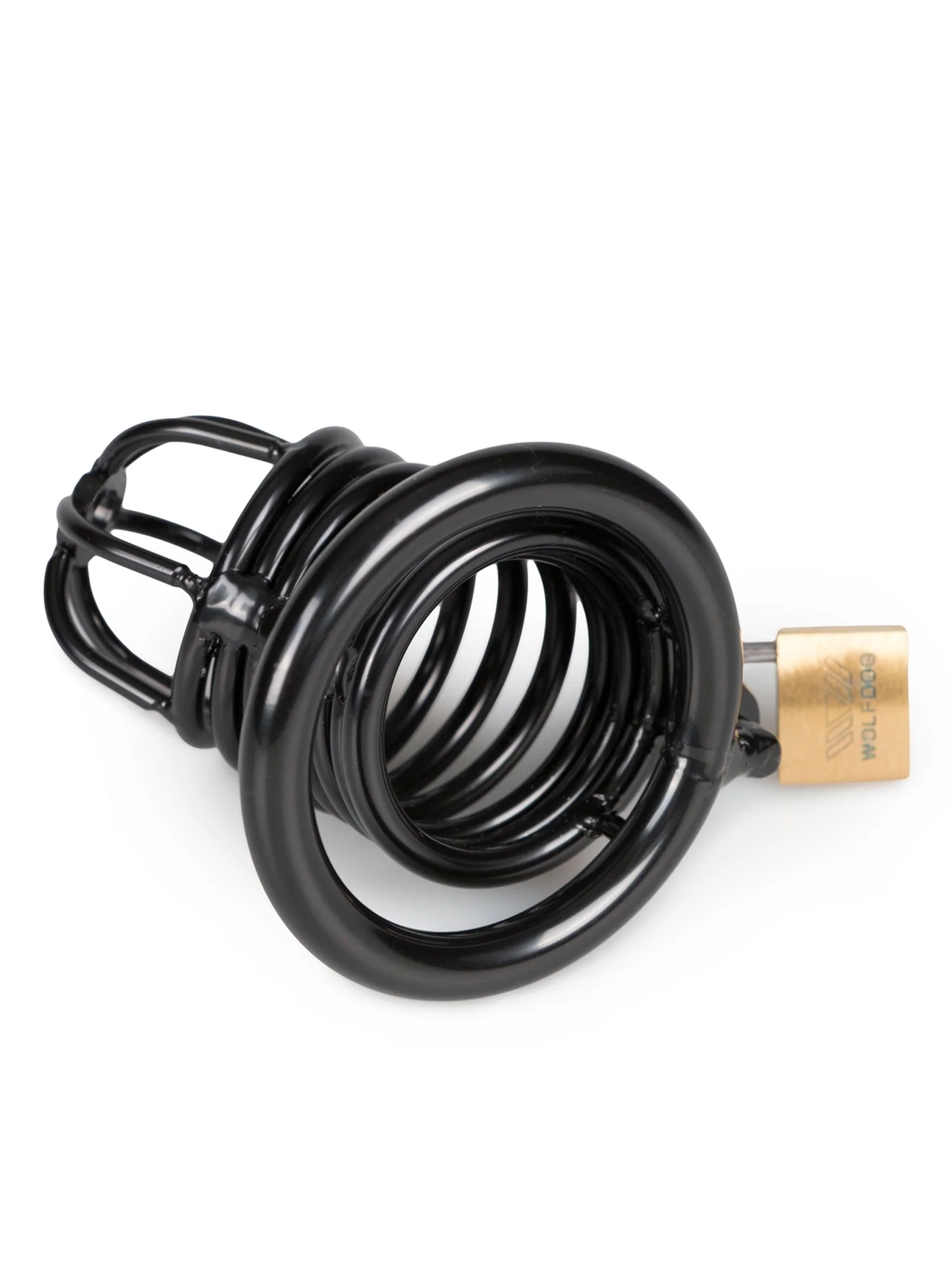 Black Metal Chastity Cage Black Metal Penis Chastity Cage