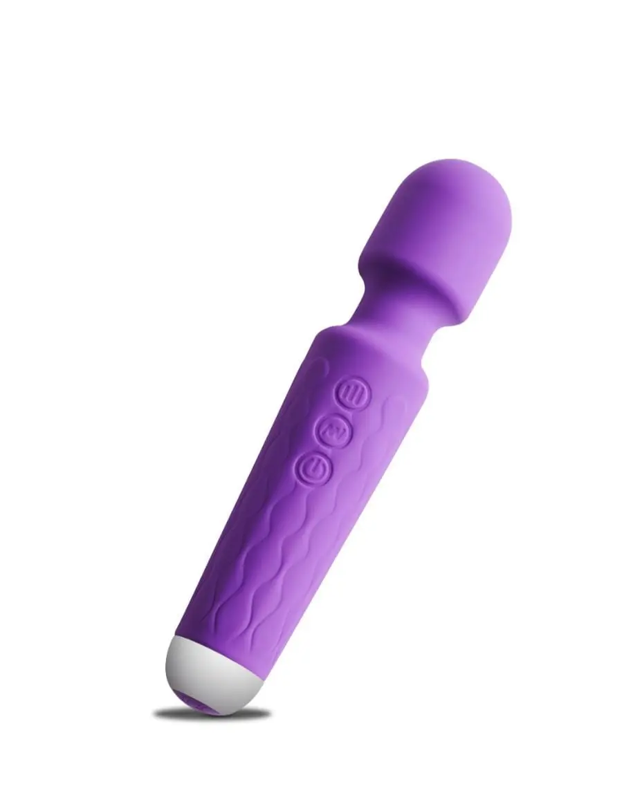 Rechargeable Wand Massager With 10 Vibration Modes