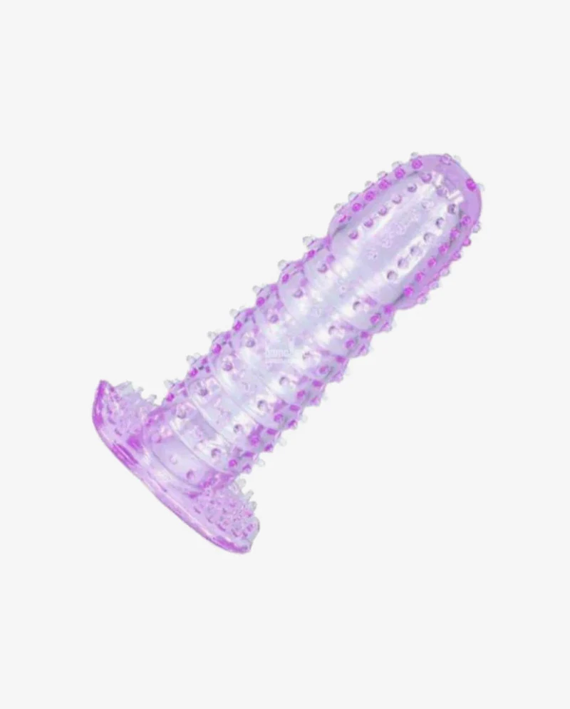 Reusable Extra Dotted Crystal Condom Sleeve