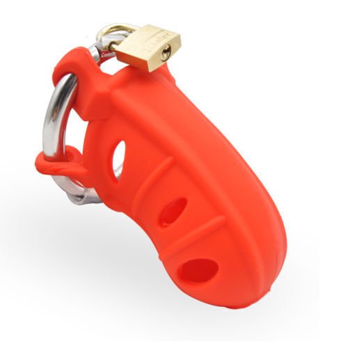 Silicone Chastity Cage For Men