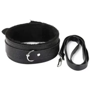 PU-Leather-BDSM-Collar-Leash-Fetish-Bondage